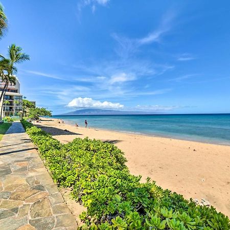 Cute Beachfront Condo With Lanai And Resort Pools Kahana ภายนอก รูปภาพ