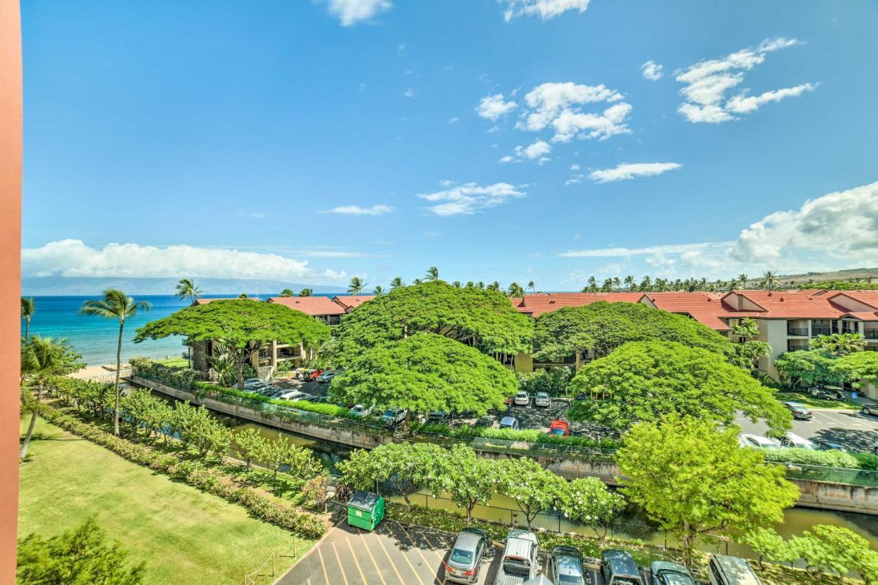 Cute Beachfront Condo With Lanai And Resort Pools Kahana ภายนอก รูปภาพ