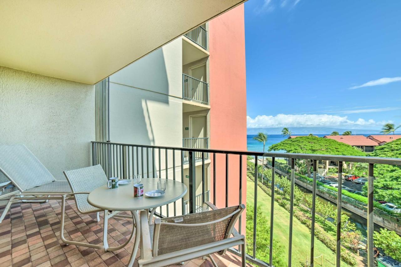 Cute Beachfront Condo With Lanai And Resort Pools Kahana ภายนอก รูปภาพ